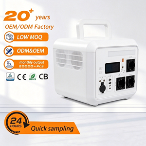High Capacity 1500W 1286Wh Solar Generator Power Station