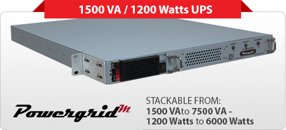 Industrial Grade 1200 Watts 1500VA UPS Unit