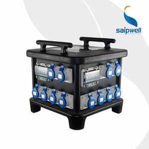 IP67 Portable Mobile Power Plug Socket Distribution Board
