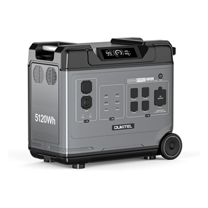 5000W Lifepo4 Mobile Portable Power Station 5120Wh Dual Voltage