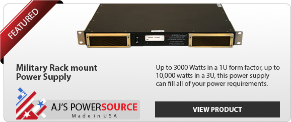 Custom Rackmount Aerospace Power Supply Unit