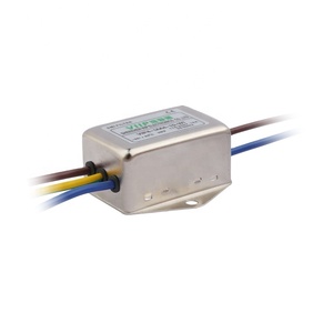 VIIP Single-Phase Power Line Conditioner with EMI and Noise Suppression RFI Filter Using LC & RC Terminal Networks