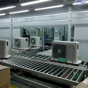 HVAC Production System Air Conditioner Assembly Complete Set of Production Line