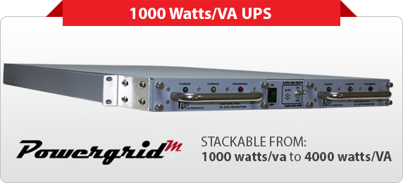 Ruggedized Industrial 1000 Watts UPS System