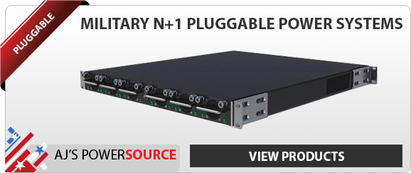 Military Redundant N+1 Pluggable Power Supply
