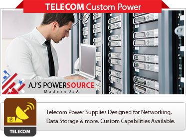 Custom telecom data center backup power unit