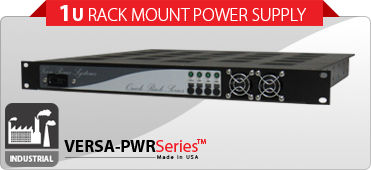 1U Industrial Rack Mount AC-DC Power Supply System