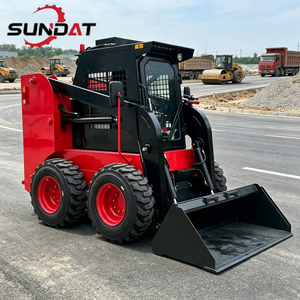 Rugged Outdoor Power Machine Skid Steer Loader